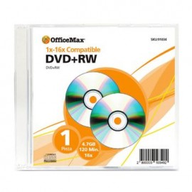 DVD+RW OfficeMax 4.7GB 16X 120Min