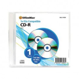 CD-R OfficeMax 700MB 52X 80Min