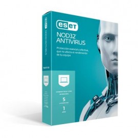 Antivirus ESET NOD32 5 Licencias 1 Año