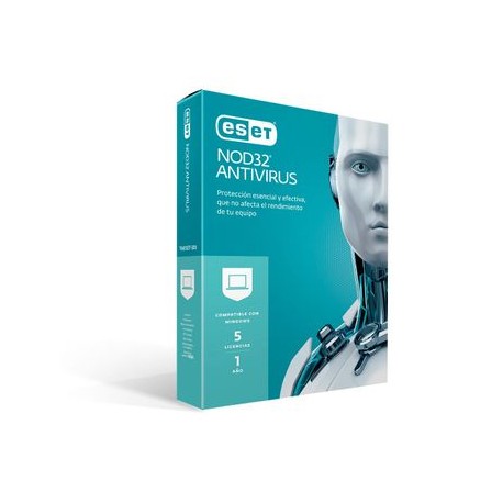 Antivirus ESET NOD32 5 Licencias 1 Año