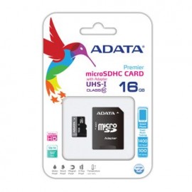 Memoria MicroSD Adata Premier 16GB C10 con Adaptador