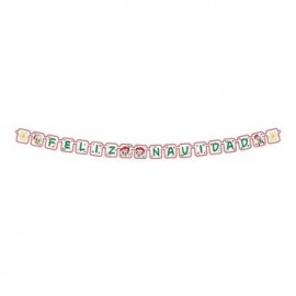Letrero Granmark Mickey Mouse Feliz Navidad 230 cm