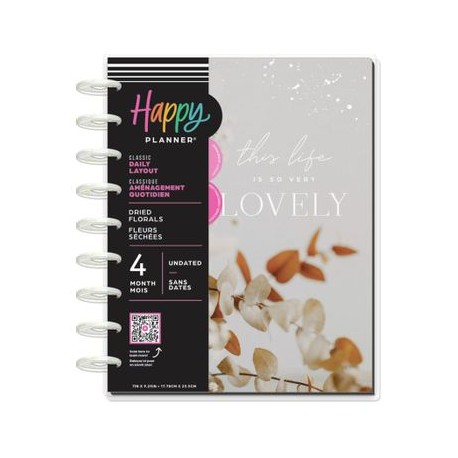 Planeador The Happy Planner Flores