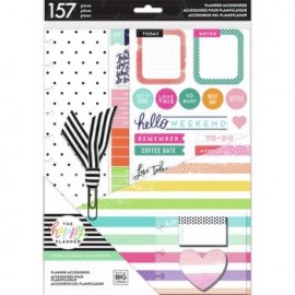 Accesorios de Planificador The Happy Planner Life Lovely 157 piezas