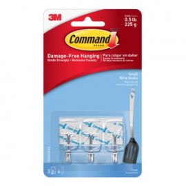 Ganchos para Utensilios Command Transparentes 3 piezas
