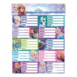 Etiquetas Escolares Granmark Frozen 20 piezas
