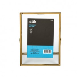 Portarretrato Stuk Metal Dorado 4x6"