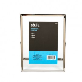 Portarretrato Stuk Metal Plateado 4x6"