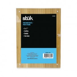 Portarretrato Stuk Acrílico y Bambú 5x7"