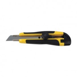 Cutter Plástico Con Grip Y Estructura De Metal.Navaja D/18MM