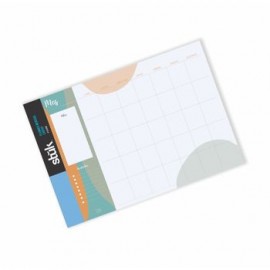 Planner Mensual Stuk Earthy