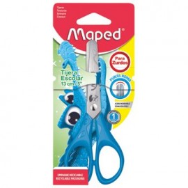 Tijeras Escolar Maped Essentials Zurda Punta Roma 13cm Varios Colores 1 pieza