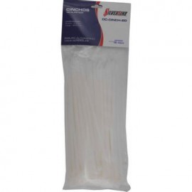 Cinchos de Plástico Silverline 4.6 x 200 mm 100pzas