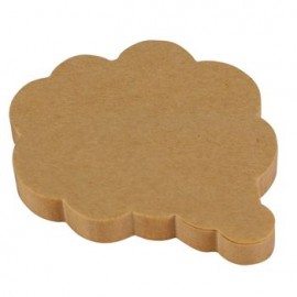 Notas Adhesivas Stuk Ecológico en Forma de Nube 100 pzas