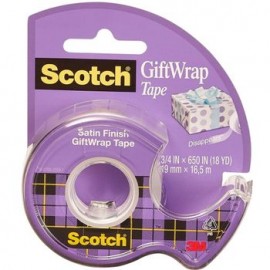 Cinta para Envolver Regalos Scotch 19mm x 16.5m