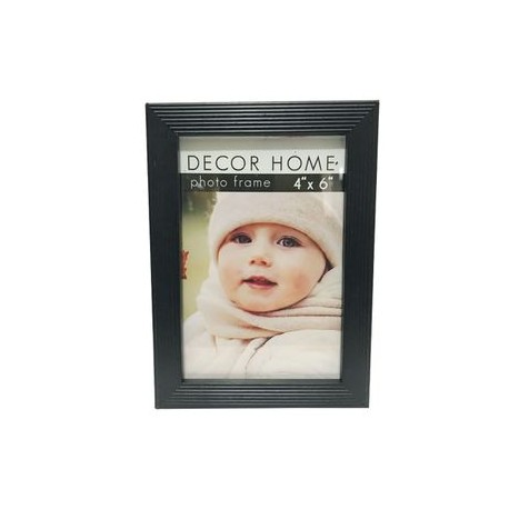 PORTARRETRATO RALLADA MOLDURA 2 4X6"