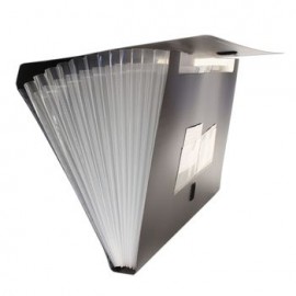Archivero Expandible Officemax Oficio 13 Divisiones Negro