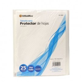 PROTECTOR DE HOJAS DE POLIPROPILENO EXPANDIBLES 25piezas
