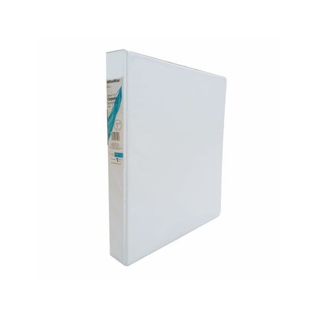 Carpeta Básica Tamaño Carta 1" Herraje O OfficeMax Blanca