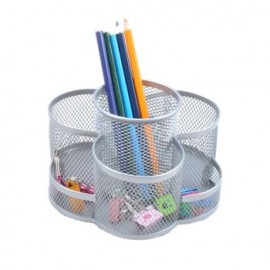 Organizador Giratorio para Escritorio OfficeMax Mesh Plata