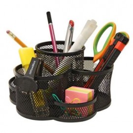 Organizador Giratorio para Escritorio OfficeMax Mesh Negro