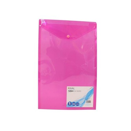 Sobre Tamaño Oficio Vertical con Botón Polipropileno OfficeMax Varios Colores 1 pza