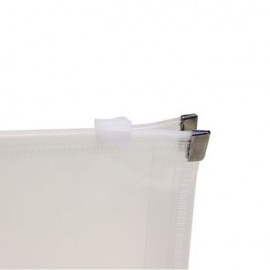 Sobre Tamaño Oficio con Cierre Polipropileno OfficeMax Transparente