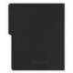 Folder Tipo Pressboard Tamaño Carta Broche 8cm Fortec Negra 5pzas