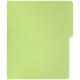 Folder Tipo Pressboard Tamaño Carta Broche 8cm Fortec Verde 5pzas
