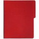 Folder Tipo Pressboard Tamaño Carta Broche 8cm Fortec Roja 5pzas