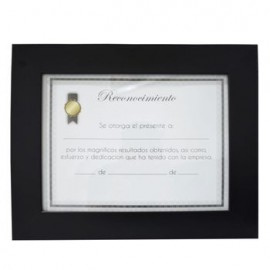 Porta Reconocimiento OfficeMax Moldura 4 Varios Colores 21.5 x 28 cm 1 pza