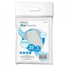 MICA SEMIRIGIDA OMX 11.5 X 8CM 5MM 25P