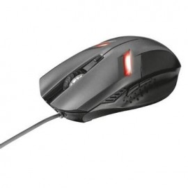 Mouse Gaming Trust Ziva Alámbrico Negro