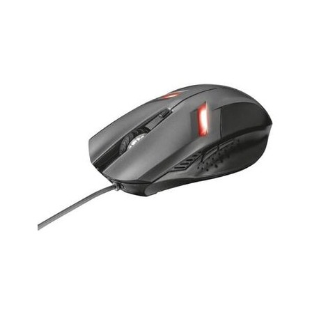 Mouse Gaming Trust Ziva Alámbrico Negro