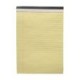 Block Rayado Tamaño Carta OfficeMax Color Amarillo 50 hojas
