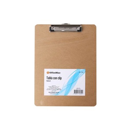 Tabla Sujetadocumentos Tamaño Carta OfficeMax Madera