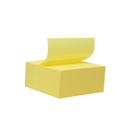 Notas Adhesivas Amarillas OfficeMax 400 hojas 7.6x7.6cm