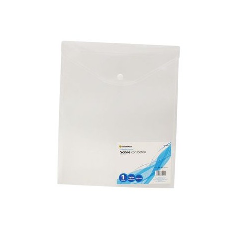 Sobre Tamaño Carta Vertical con Botón Polipropileno OfficeMax Varios Colores 1 pza