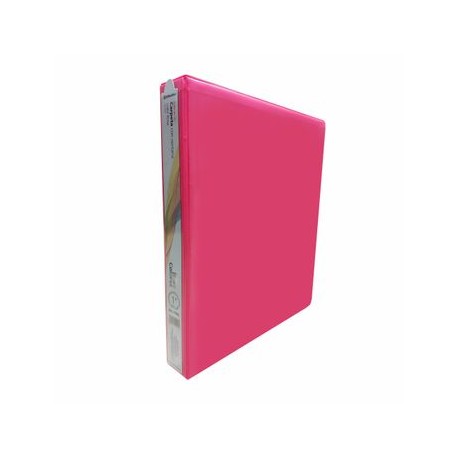 Carpeta Panorámica Tamaño Carta 1" Herraje O OfficeMax Rosa