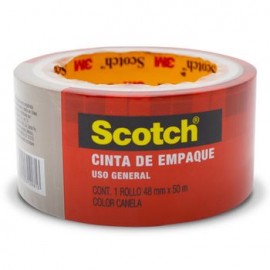 Cinta Canela para Empaque Scotch 48mm x 50m