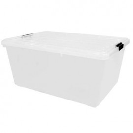 Caja Multiusos D Novo Peyo Sanson con Grapas Transparente 68 Lt