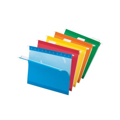 Folder Colgante Reforzado Tamaño Carta Pendaflex Colores Surtidos 25 piezas