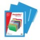 Folder Tamaño Carta Pendaflex Azul Doble Tonalidad 25 piezas