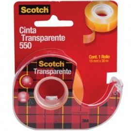Cinta Adhesiva con Despachador Scotch 550 18mm x 30m