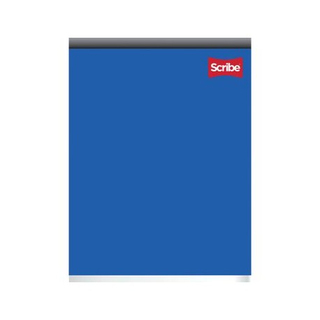 Block Cuadro Grande Tamaño Carta Scribe Clasic Engomado 80 hojas
