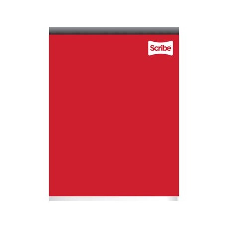 Block Rayado Tamaño Carta Scribe Clasic Engomado 80 hojas