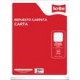 Hojas para Carpeta Tamaño Carta Cuadro Grande Scribe 100 hojas