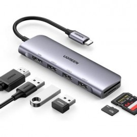 Hub USB-C UGREEN 6 Puertos