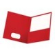 Folder Doble Solapa Tamaño Carta Oxford Rojo 5 piezas