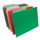Folder Tamaño Carta Pendaflex Multicolor Doble Tonalidad 25 piezas